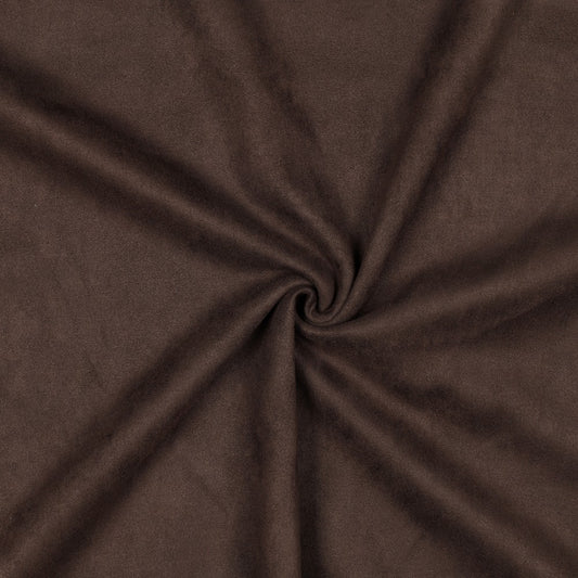 SUEDE STRETCH DARK BROWN