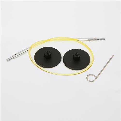Knitpro kabel geel 20CM