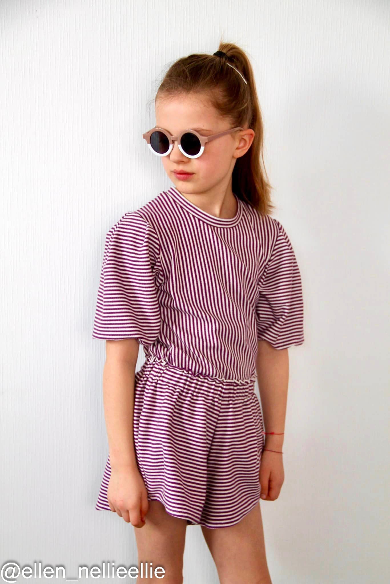 Bel'Etoile - Gaelle top en jurk Kids (Papieren naaipatroon)