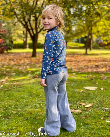 Bel'Etoile  - Bay broek voor kids (papieren naaipatroon)