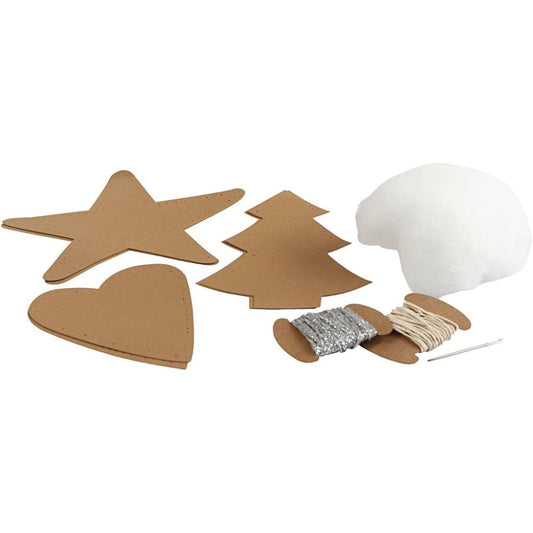 Faux Leather Kerstdecoraties
