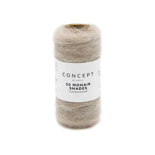 50 MOHAIR SHADES Parelachtig licht grijs 2