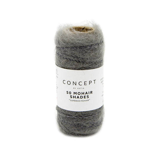 50 MOHAIR SHADES Medium grijs 4