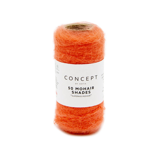 50 MOHAIR SHADES Koraal 42