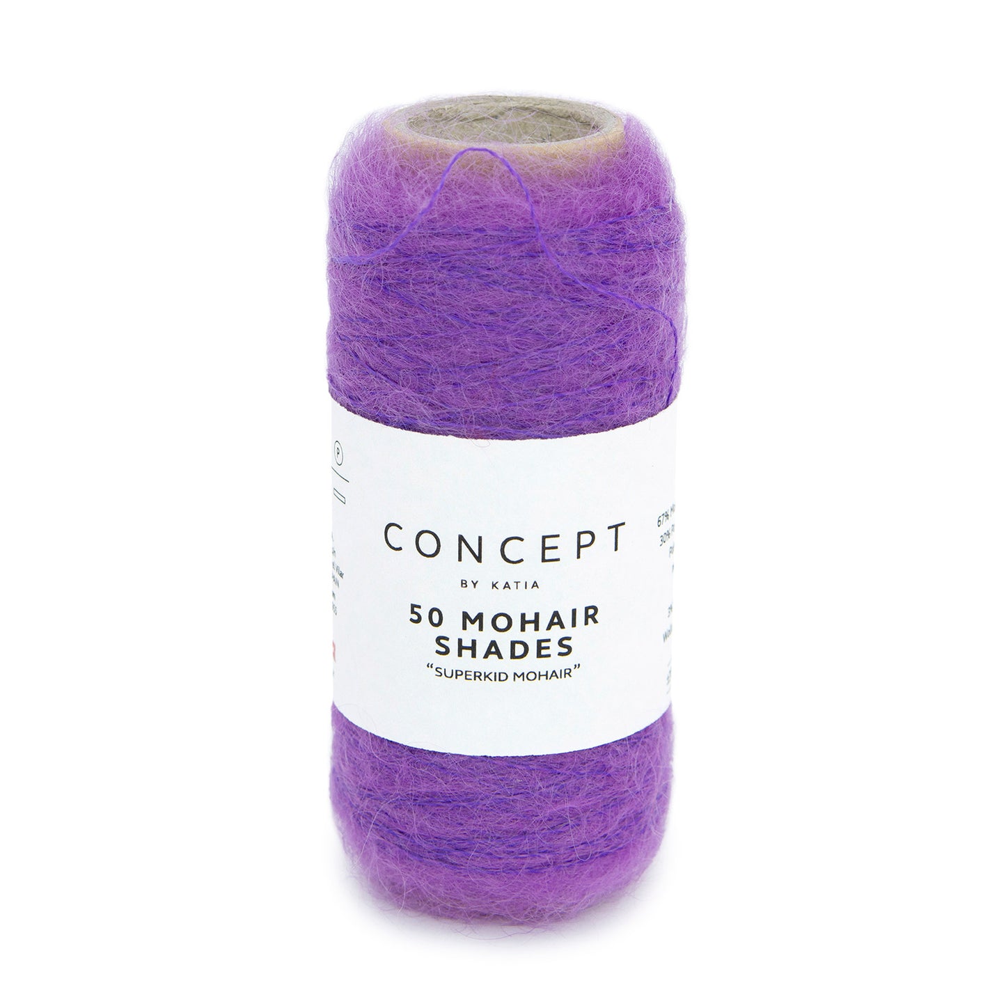 50 MOHAIR SHADES Blauwachtig lila 53