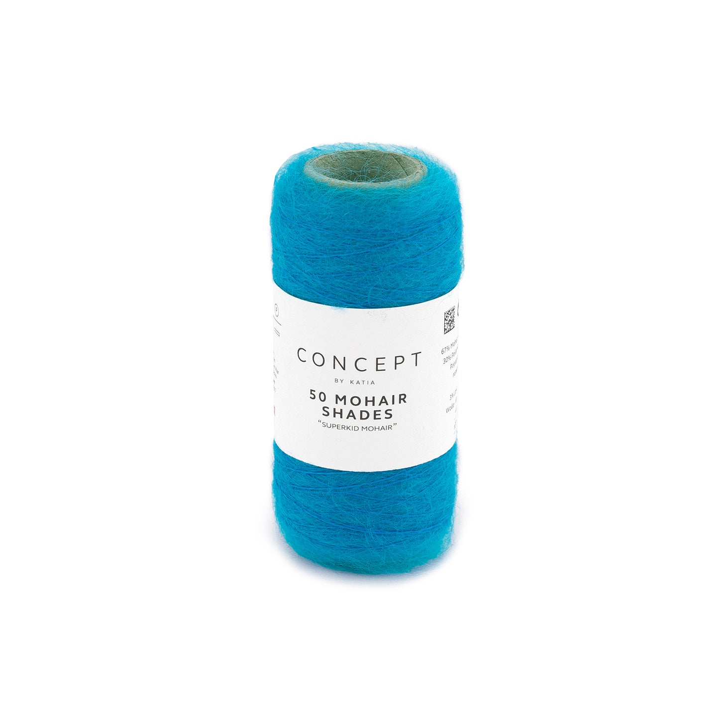 50 MOHAIR SHADES Blauw cyaan 56