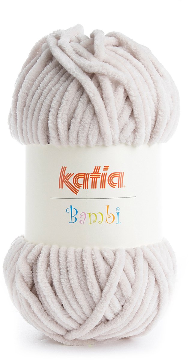 Katia Bambi - 324 lichtbeige - Chenille Garen