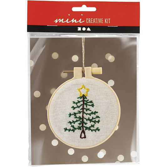 Mini Hobbyset Borduurwerk - Kerstboom