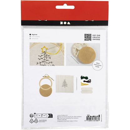 Mini Hobbyset Borduurwerk - Kerstboom