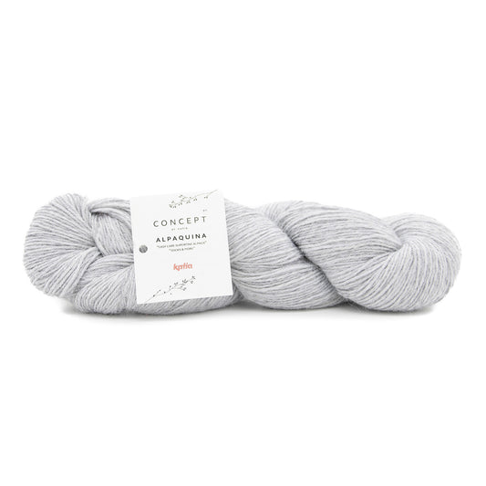 Katia Alpaquina Licht grijs kleur - 307