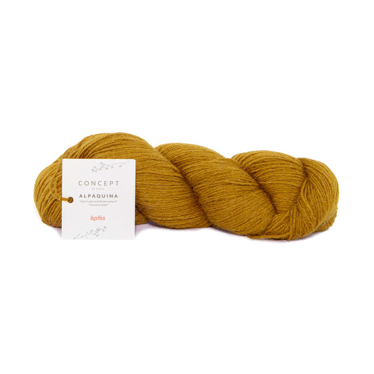 Katia Alpaquina Mosterd kleur - 311