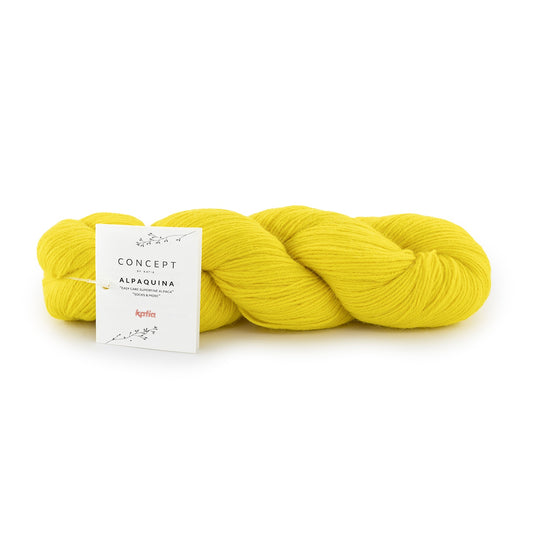 Katia Alpaquina Fluorescerend geel kleur - 500