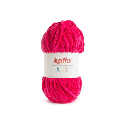 Katia Bambi - 311 fuchsia - Chenille Garen