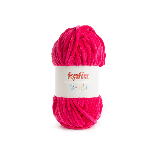 Katia Bambi - 311 fuchsia - Chenille Garen