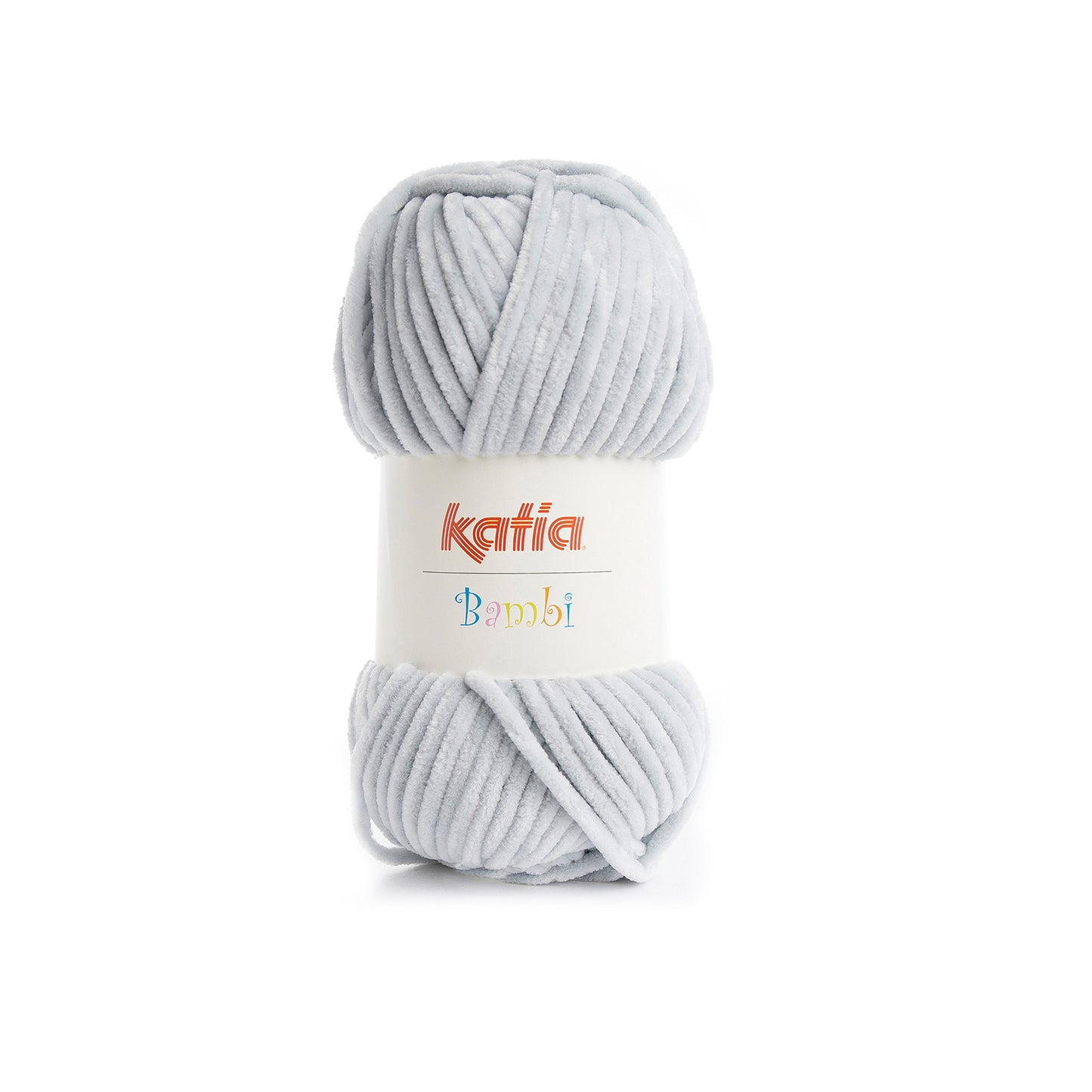 Katia Bambi - 325 parelgrijs - Chenille Garen