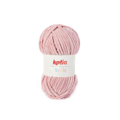 Katia Bambi - 326 oudroze - Chenille Garen