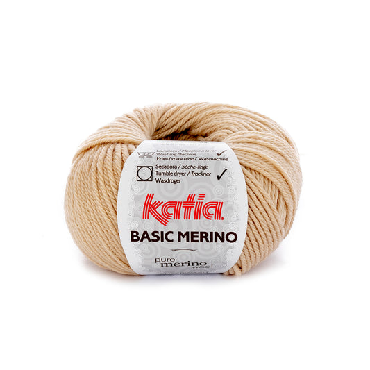 Katia Basic Merino Zeer licht beige kleur - 10