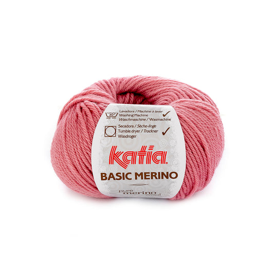 Katia Basic Merino Medium roze kleur - 26