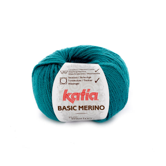 Katia Basic Merino Groen blauw kleur - 39