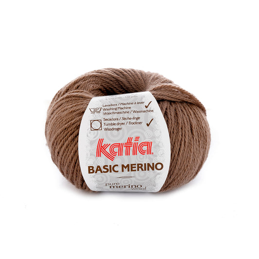 Katia Basic Merino Ree bruin kleur - 68