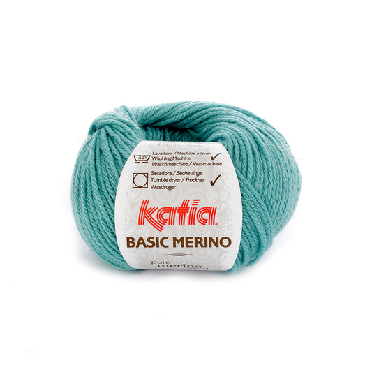 Katia Basic Merino Water blauw kleur - 73
