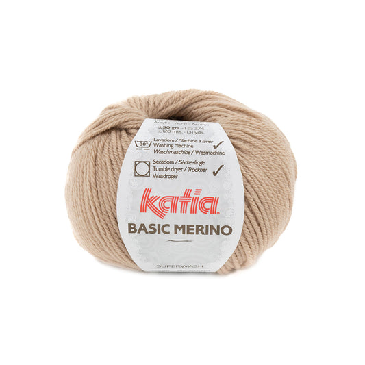 Katia Basic Merino Licht beige kleur - 79