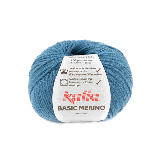 Katia Basic Merino Groen blauw kleur - 81