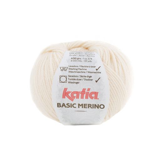 Katia Basic Merino Licht ivoorkleurig kleur - 83