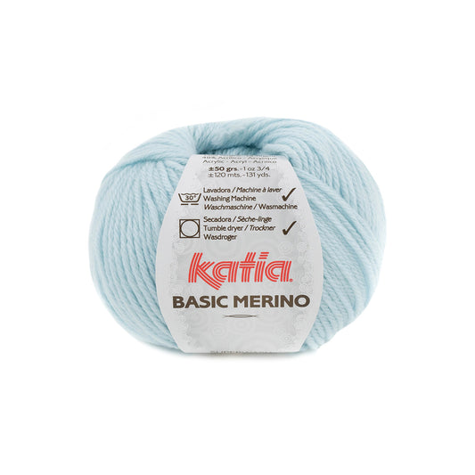 Katia Basic Merino Licht hemelsblauw kleur - 86