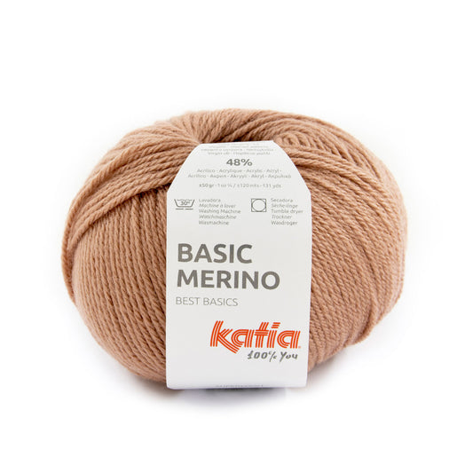 Katia Basic Merino Aarde bruin kleur - 88