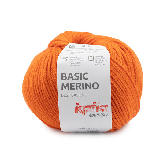 Katia Basic Merino Oranje kleur - 97