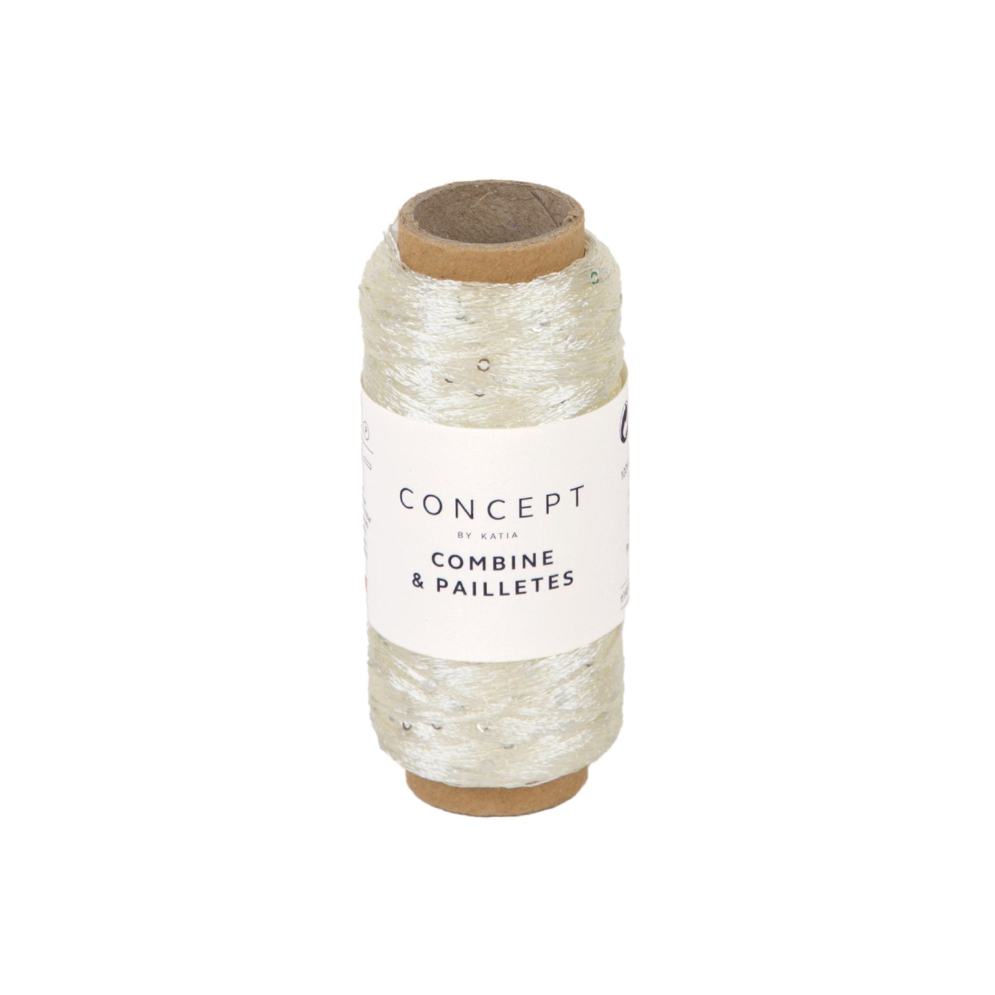 Katia Concept Combine & Pailletes Ecru (51)