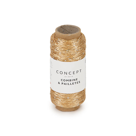 Katia Concept Combine & Pailletes Gold (59)