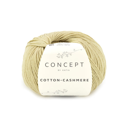 COTTON CASHMERE groene thee 92