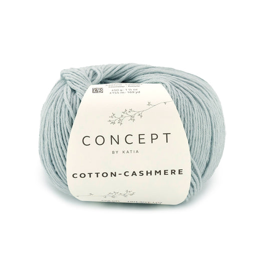 COTTON CASHMERE Licht blauw 93