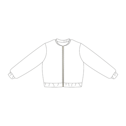 Bel’Etoile – Clea bomber dames en tieners (papieren patroon)