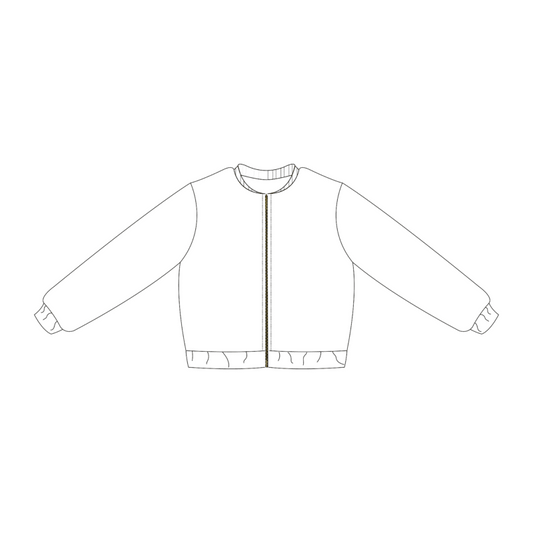 Bel’Etoile – Clea bomber dames en tieners (papieren patroon)