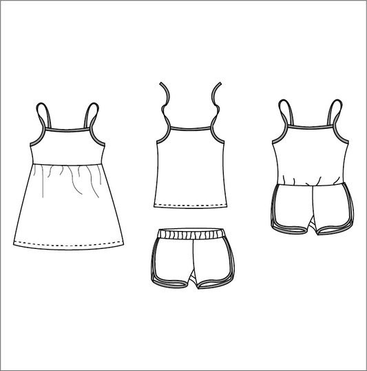Bel'Etoile - Siem summer set (papieren naaipatroon)