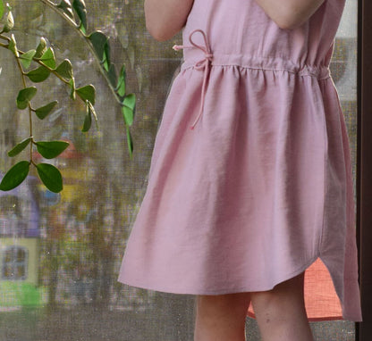 Bel'Etoile - Lotus jurk kids (papieren naaipatroon)