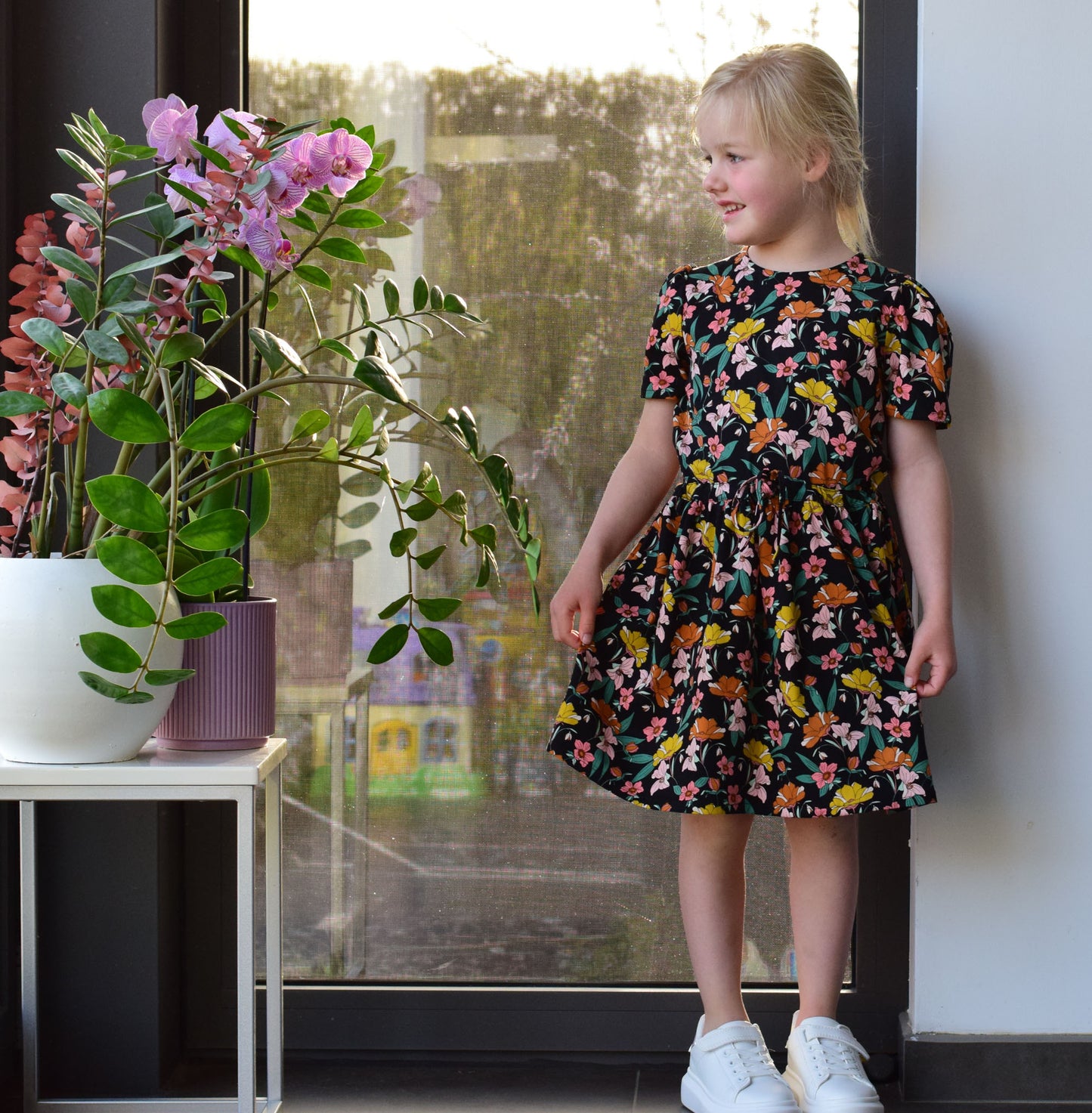Bel'Etoile - Lotus jurk kids (papieren naaipatroon)