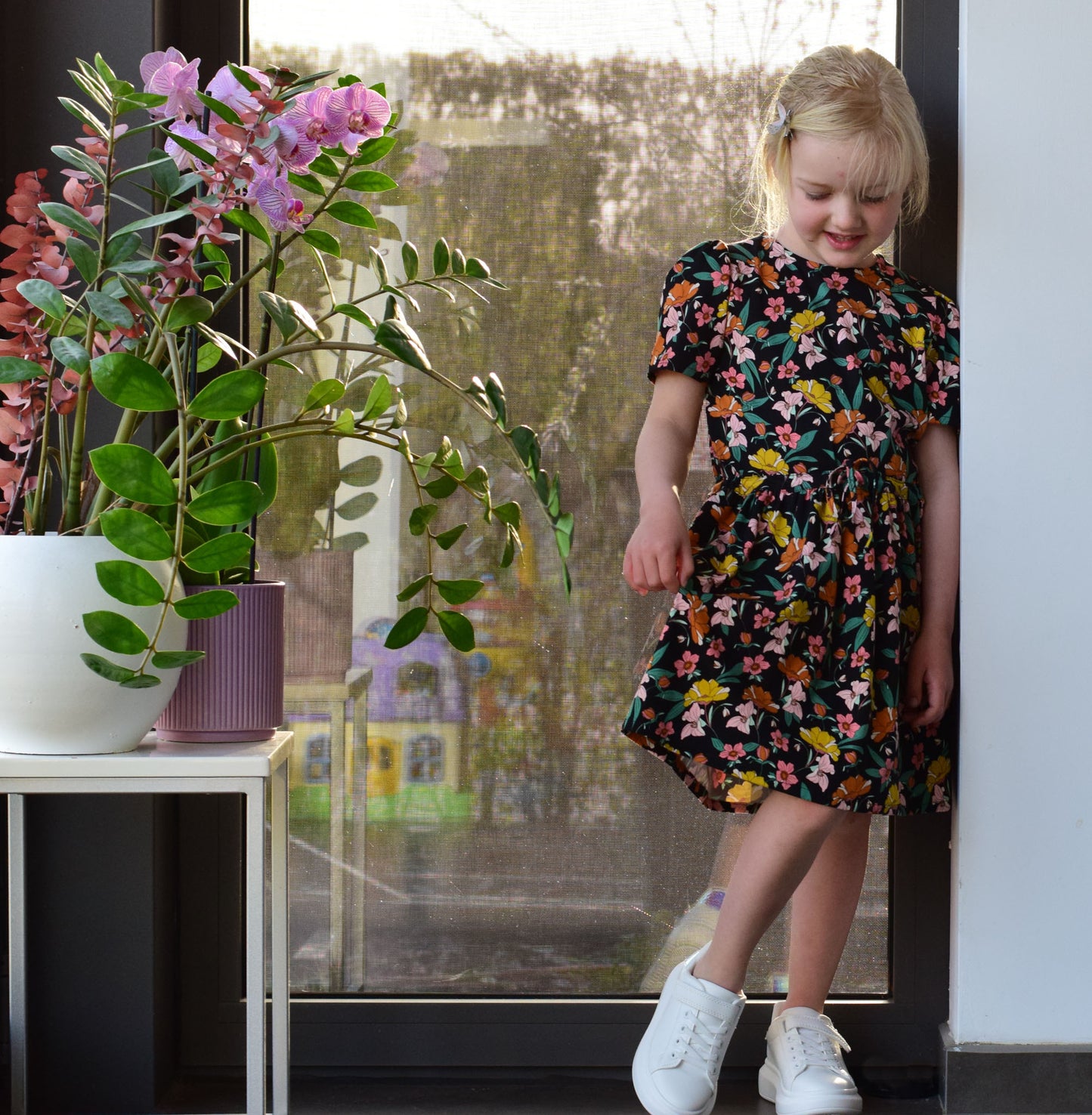 Bel'Etoile - Lotus jurk kids (papieren naaipatroon)