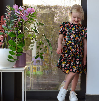 Bel'Etoile - Lotus jurk kids (papieren naaipatroon)