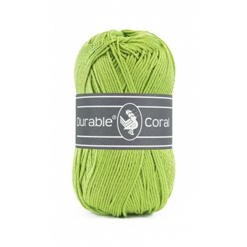Durable Coral brei- en haakgaren 50 gram 125 meter 100 % katoen - Kleur 2146