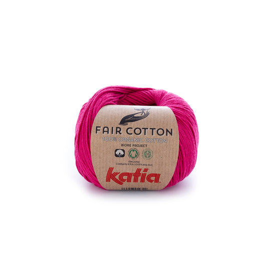 FAIR COTTON Framboos rood 32