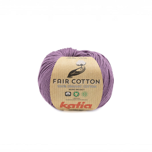 FAIR COTTON Donker mauvé 39