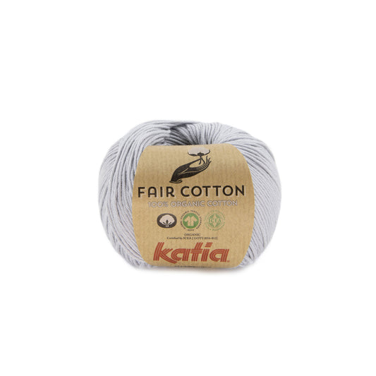 FAIR COTTON Parelachtig licht grijs 50