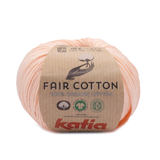 FAIR COTTON Licht zalmroze 55