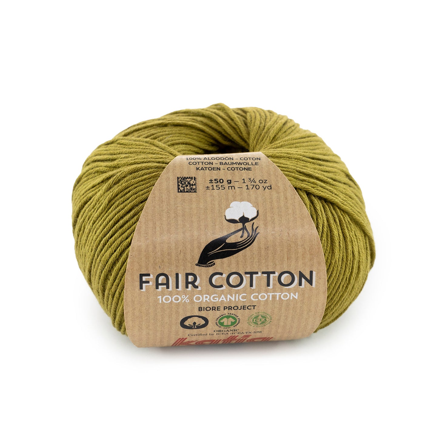 FAIR COTTON Militair groen 60