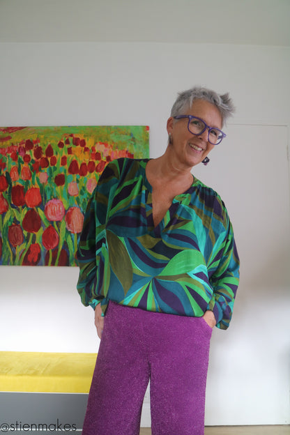 Bel'Etoile - Lucia blouse voor dames & tieners (papieren naaipatroon)