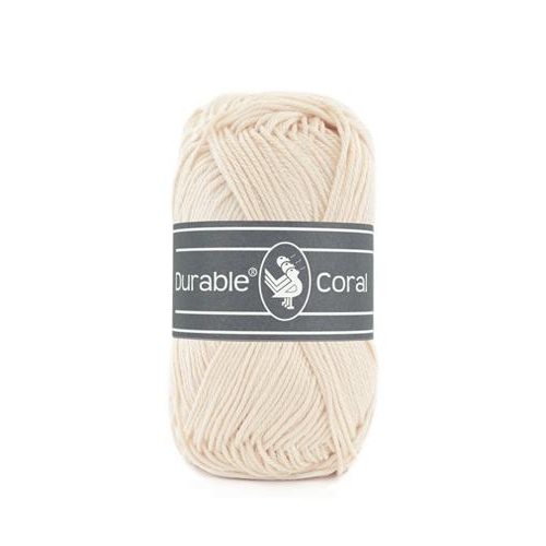 Durable Coral brei- en haakgaren 50 gram 125 meter 100 % katoen - Kleur 2191